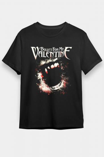 Bullet for My Valentine ,Rock Music Band ,Unisex Tshirt 33/