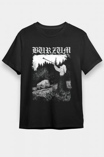 Burzum Norwegian black metal Band T shirts