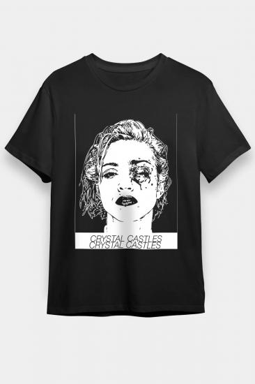 Crystal Castles T shirt,Music Unisex Tshirt 07