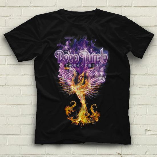 Deep Purple T shirt, Music Band ,Unisex Tshirt 02