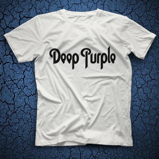 Deep Purple T shirt, Music Band ,Unisex Tshirt 03