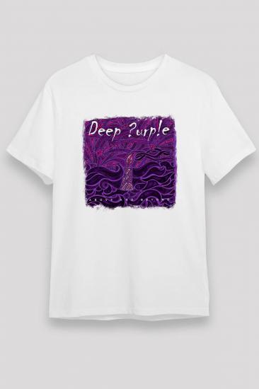 Deep Purple T shirt, Music Band ,Unisex Tshirt 04/