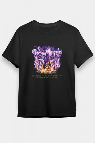 Deep Purple T shirt, Music Band ,Unisex Tshirt 08/