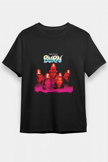 Deep Purple T shirt, Music Band ,Unisex Tshirt 09