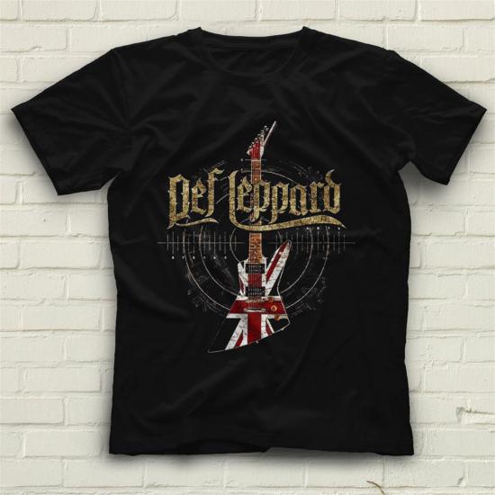 Def Leppard T shirt, Music Band ,Unisex Tshirt 04/