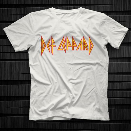 Def Leppard T shirt, Music Band ,Unisex Tshirt 05/