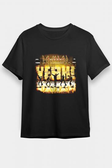 Def Leppard T shirt, Music Band ,Unisex Tshirt 07