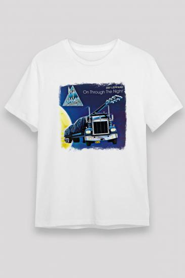 Def Leppard T shirt, Music Band ,Unisex Tshirt 08