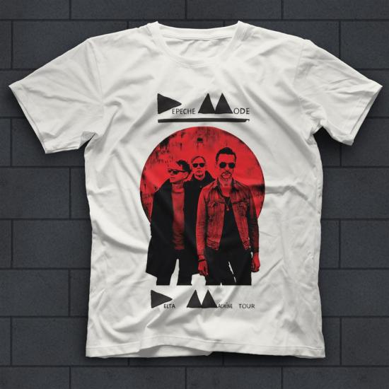 Depeche Mode T shirt , Music Band ,Unisex Tshirt 14/