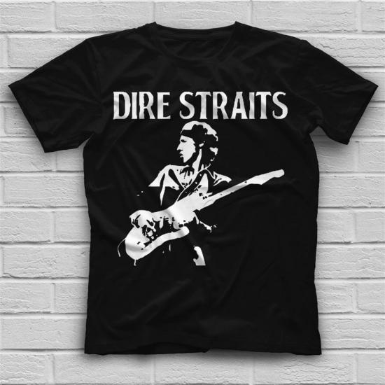 Dire Straits  T shirt , Music Band ,Unisex Tshirt 07