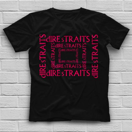 Dire Straits  T shirt , Music Band ,Unisex Tshirt 08/