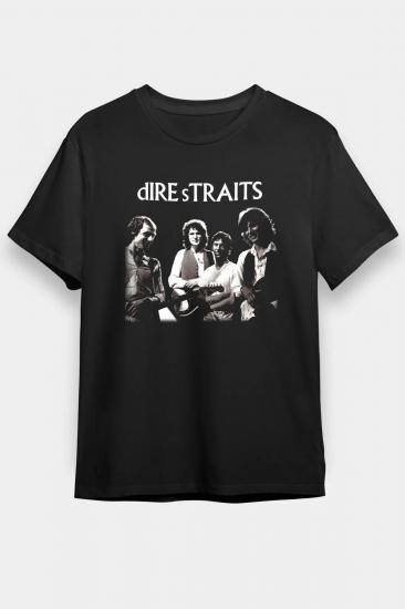 Dire Straits  T shirt , Music Band ,Unisex Tshirt 12