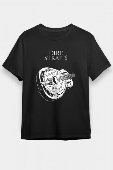 Dire Straits  T shirt , Music Band ,Unisex Tshirt 13