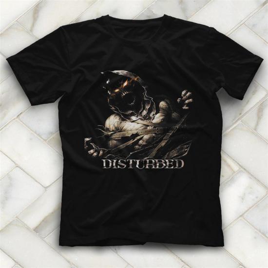 Disturbed  T shirt , Music Band ,Unisex Tshirt 01