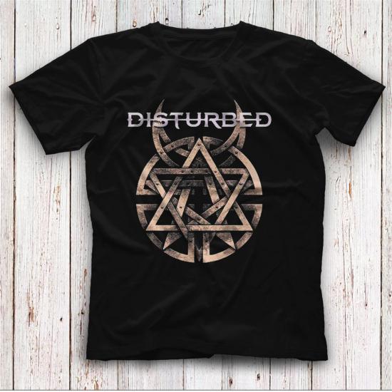 Disturbed  T shirt , Music Band ,Unisex Tshirt 02