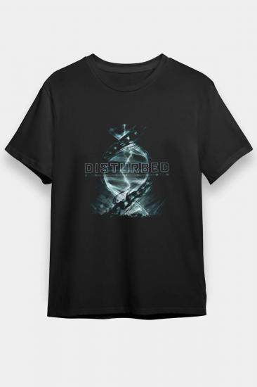 Disturbed  T shirt , Music Band ,Unisex Tshirt 05