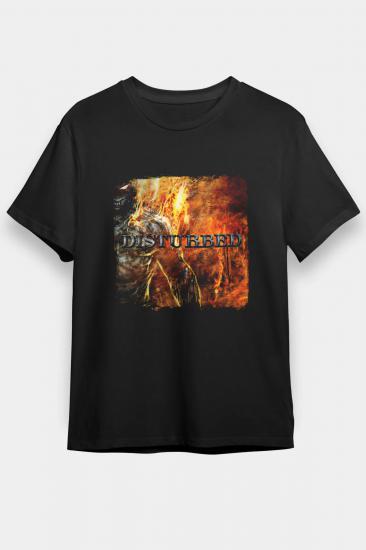 Disturbed  T shirt , Music Band ,Unisex Tshirt 06
