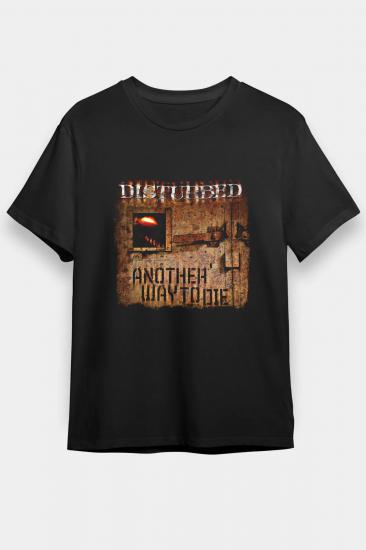 Disturbed  T shirt , Music Band ,Unisex Tshirt 08
