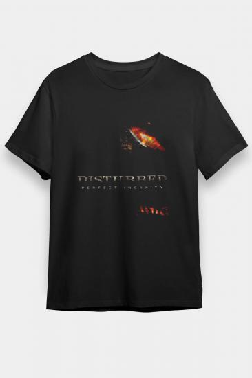 Disturbed  T shirt , Music Band ,Unisex Tshirt 09