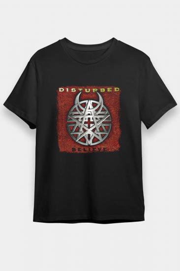 Disturbed  T shirt , Music Band ,Unisex Tshirt 13