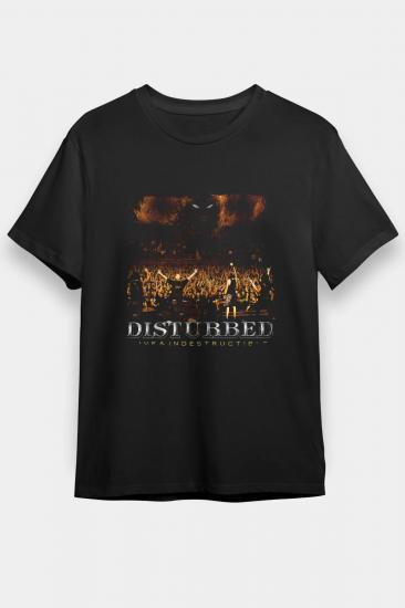 Disturbed  T shirt , Music Band ,Unisex Tshirt 14