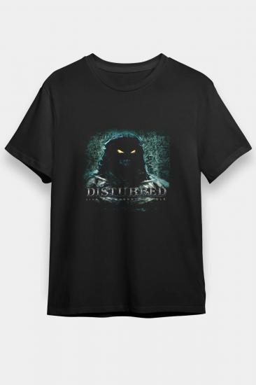 Disturbed  T shirt , Music Band ,Unisex Tshirt 17