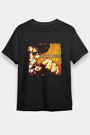 Disturbed  T shirt , Music Band ,Unisex Tshirt 18