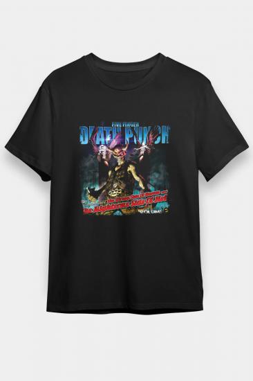 Five Finger Death Punch T shirt , Music Band Tshirt 17
