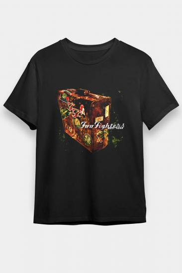 Foo Fighters  T shirt , Music Band ,Unisex Tshirt 21/