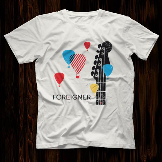 Foreigner T shirt , Music Band ,Unisex Tshirt 03