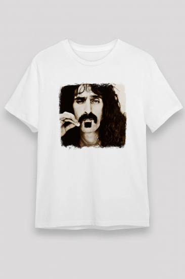 Frank Zappa T shirt , Music Band ,Unisex Tshirt 07/