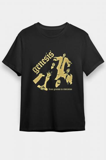 Genesis T shirt , Music Band ,Unisex Tshirt 10/