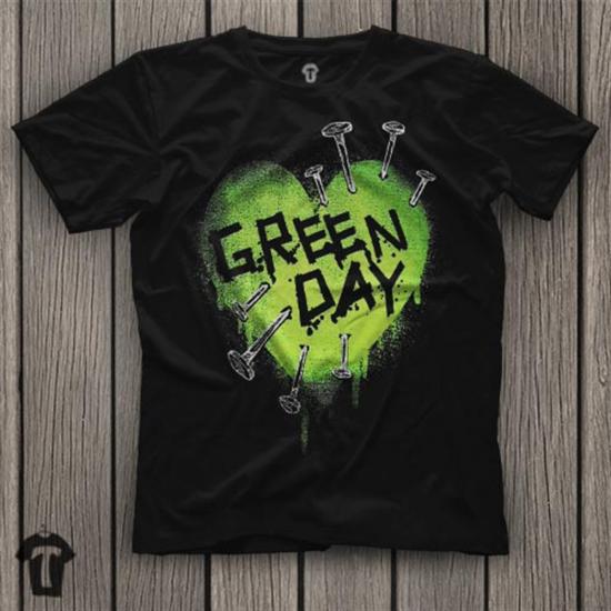 Green Day T shirt , Music Band ,Unisex Tshirt 02