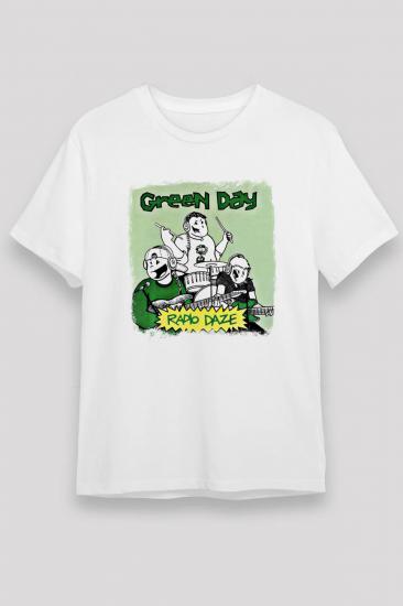 Green Day T shirt , Music Band ,Unisex Tshirt 10/