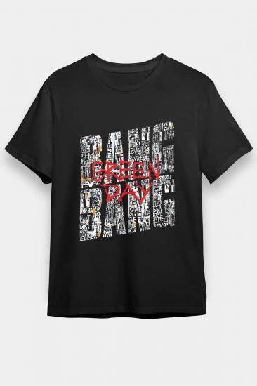 Green Day T shirt , Music Band ,Unisex Tshirt 17/