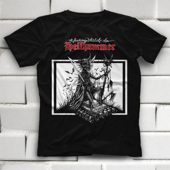 Hellhammer  T shirt , Music Band ,Unisex Tshirt 01/