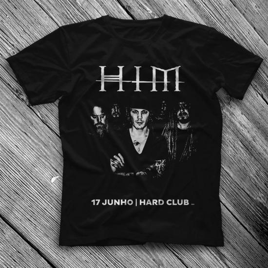 HIM Finnish gothic rock Band Tshirts