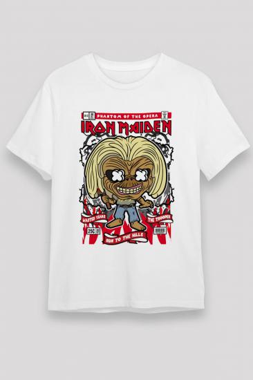 Iron Maiden T shirt ,Rock Music Band ,Unisex Tshirt  03