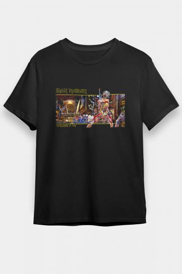 Iron Maiden T shirt ,Rock Music Band ,Unisex Tshirt  06/