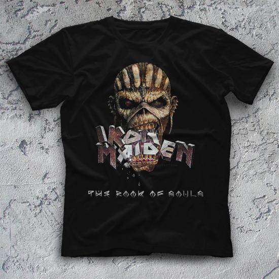 Iron Maiden T shirt ,Rock Music Band ,Unisex Tshirt  08/
