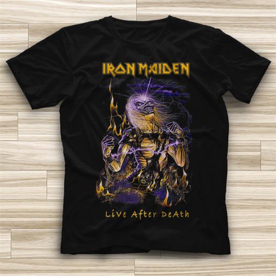 Iron Maiden T shirt ,Rock Music Band ,Unisex Tshirt  11/