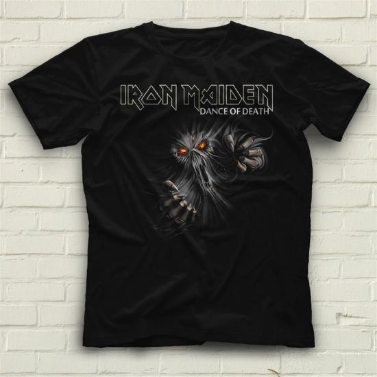 Iron Maiden T shirt ,Rock Music Band ,Unisex Tshirt  12/