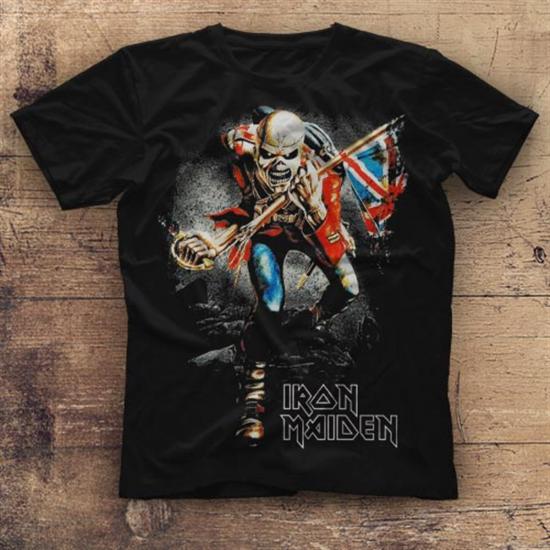 Iron Maiden T shirt ,Rock Music Band ,Unisex Tshirt  14/
