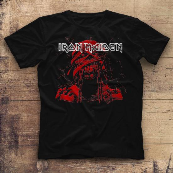 Iron Maiden T shirt ,Rock Music Band ,Unisex Tshirt  20/