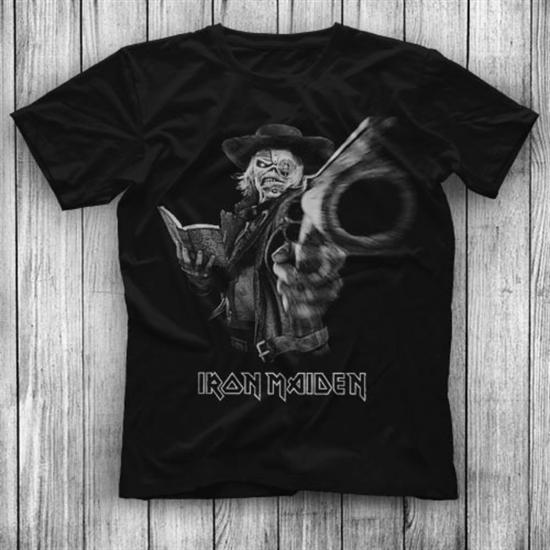 Iron Maiden T shirt ,Rock Music Band ,Unisex Tshirt  28/