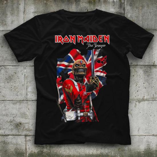 Iron Maiden T shirt ,Rock Music Band ,Unisex Tshirt 42/