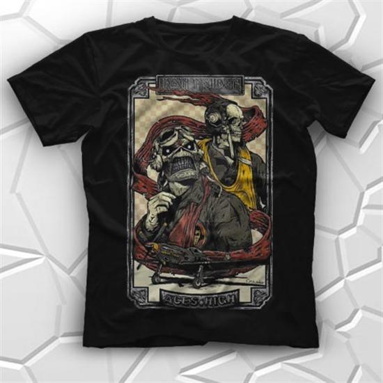Iron Maiden T shirt ,Rock Music Band ,Unisex Tshirt 44/