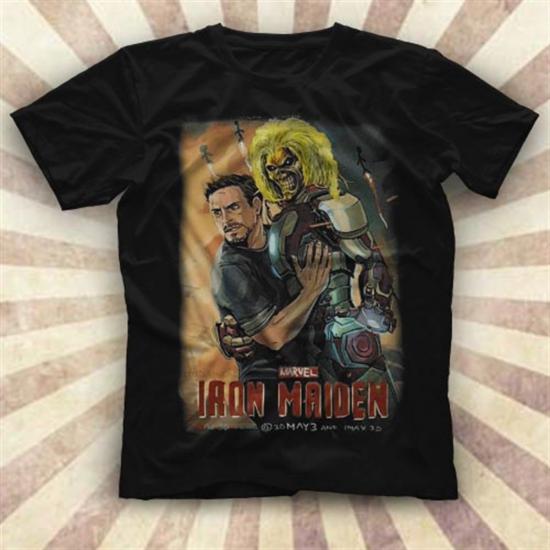 Iron Maiden T shirt ,Rock Music Band ,Unisex Tshirt 46