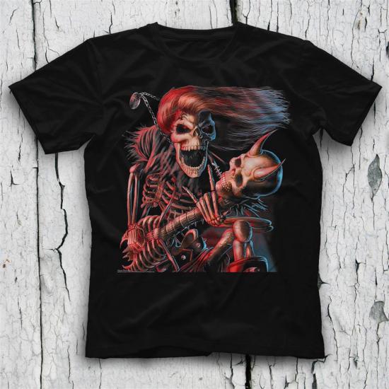 Iron Maiden T shirt ,Rock Music Band ,Unisex Tshirt 50/