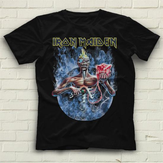 Iron Maiden T shirt ,Rock Music Band ,Unisex Tshirt 52/